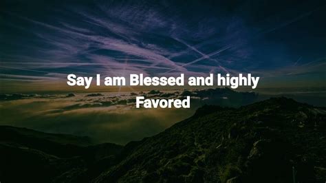 blessed & highly favored lyrics|difference between blessed and saints.